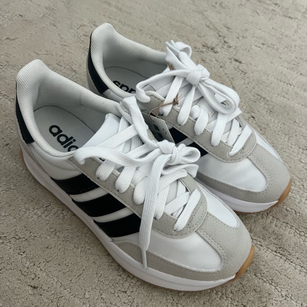 Adidas Run 70s White and Gray Sneakers